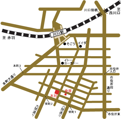 川口本社地図